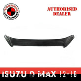 TRADIESCHOICE Bonnet Protector for Isuzu D-MAX May 04/2012-2016 | Tinted Guard in Black for Style and Protection